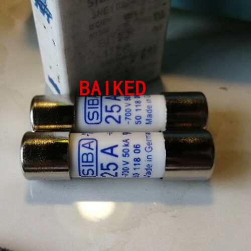 SIBA 25A 700V 50KA 5011806 14X51mm 熔断器保险丝
