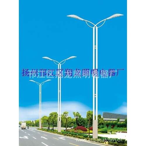 户外路灯杆，自弯臂路灯杆，双螺杆路灯杆 ，毛坯路灯杆厂家生 产