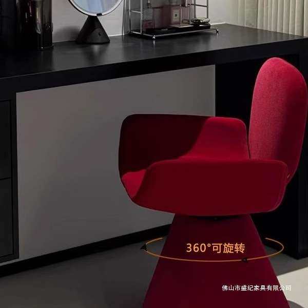 梳妆台椅子2025新款化妆凳主卧室化妆椅意式旋转椅梳妆凳梳妆凳子
