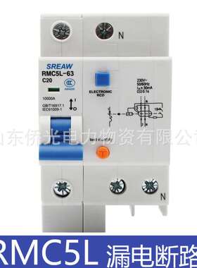 上海人民上联漏电断路器RMC5L-63 1P2P3P+N4P6A20A32A40A63A