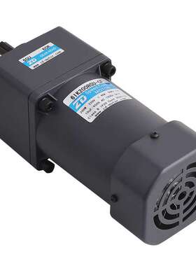 交流调速马达 变速单相220V120W-200W齿轮减速电机 中大力德电机