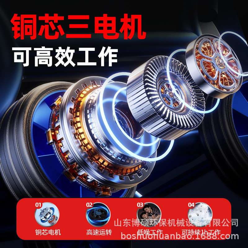 商用家用大型工厂车间吸尘器洗车粉尘吸水吸尘大功率工业干湿两用