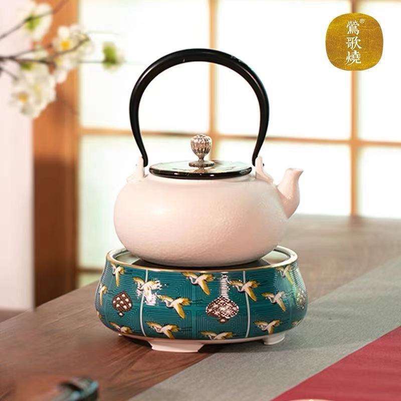 莺歌烧电陶炉茶炉静音家用台式小型烧水炉迷你功夫泡茶煮茶器