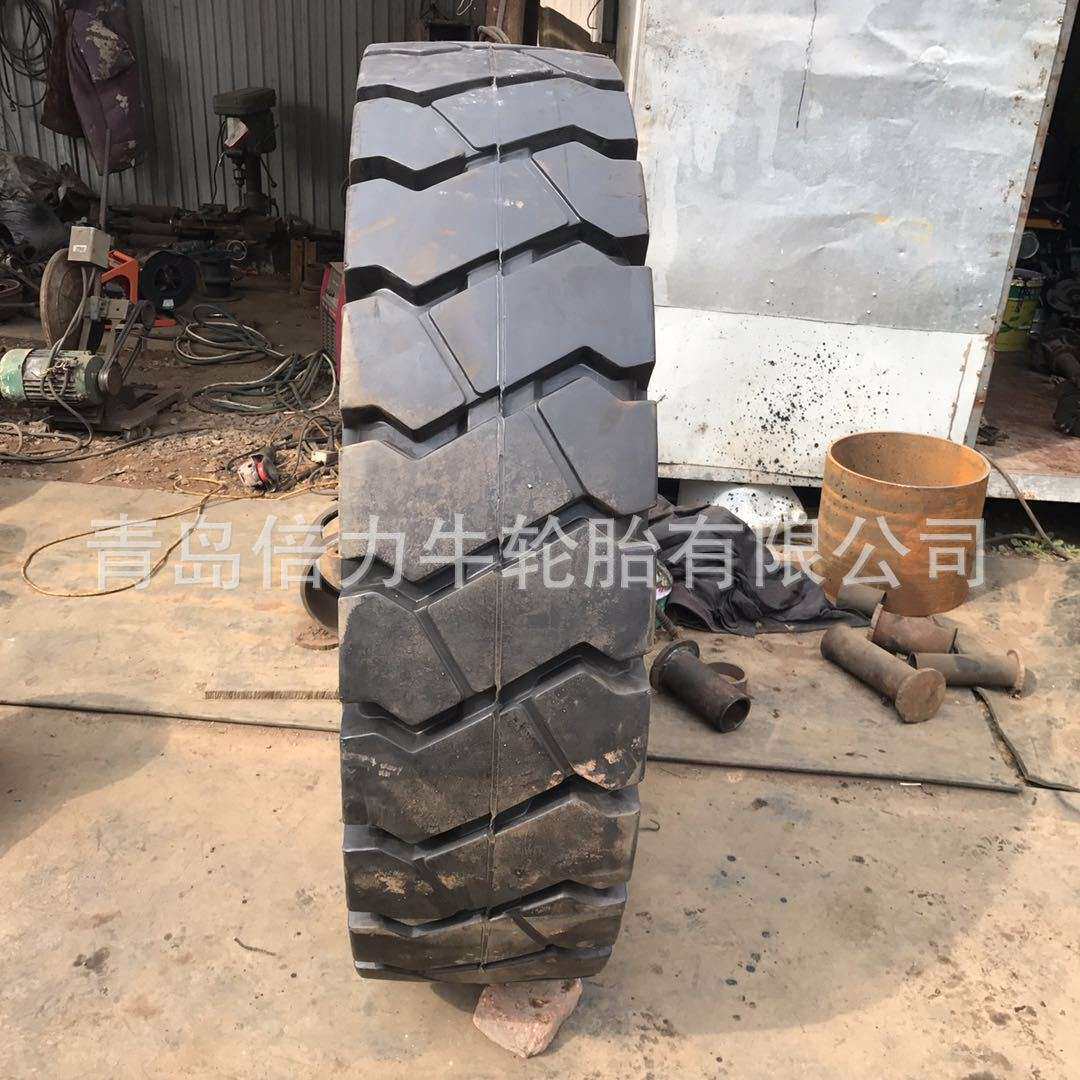 堆高机实心轮胎 14.00-24 12.00-24 1100-20 12.00-20叉车轮胎