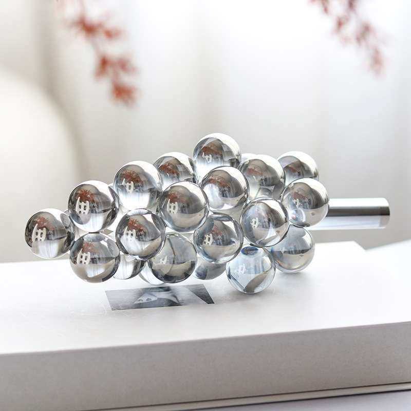 北欧轻奢水晶葡萄摆件样板间家居玄关客厅电视柜桌面创意水果饰品,玩具/童车/益智/积木/模型,遥控车升级件/零配件,淘宝优惠券,粉丝福利购,淘宝优惠卷