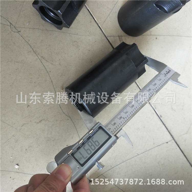 张拉千斤顶退锚器25吨单顶张拉头张拉退夹片头挤压机挤顶杆