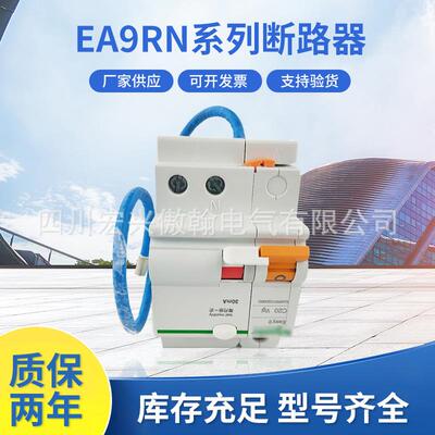 厂家供应EA9RN2C 4C系列小型漏电保护断路器6A 10A 16A规格全