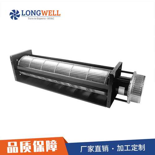 朗伟 厂家供 150mm单双机横流风机 EC直流无刷低噪音贯流风机