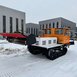 大型滑雪场雪道压雪机 雪场履带破冰机推雪车 雪场整平压雪车