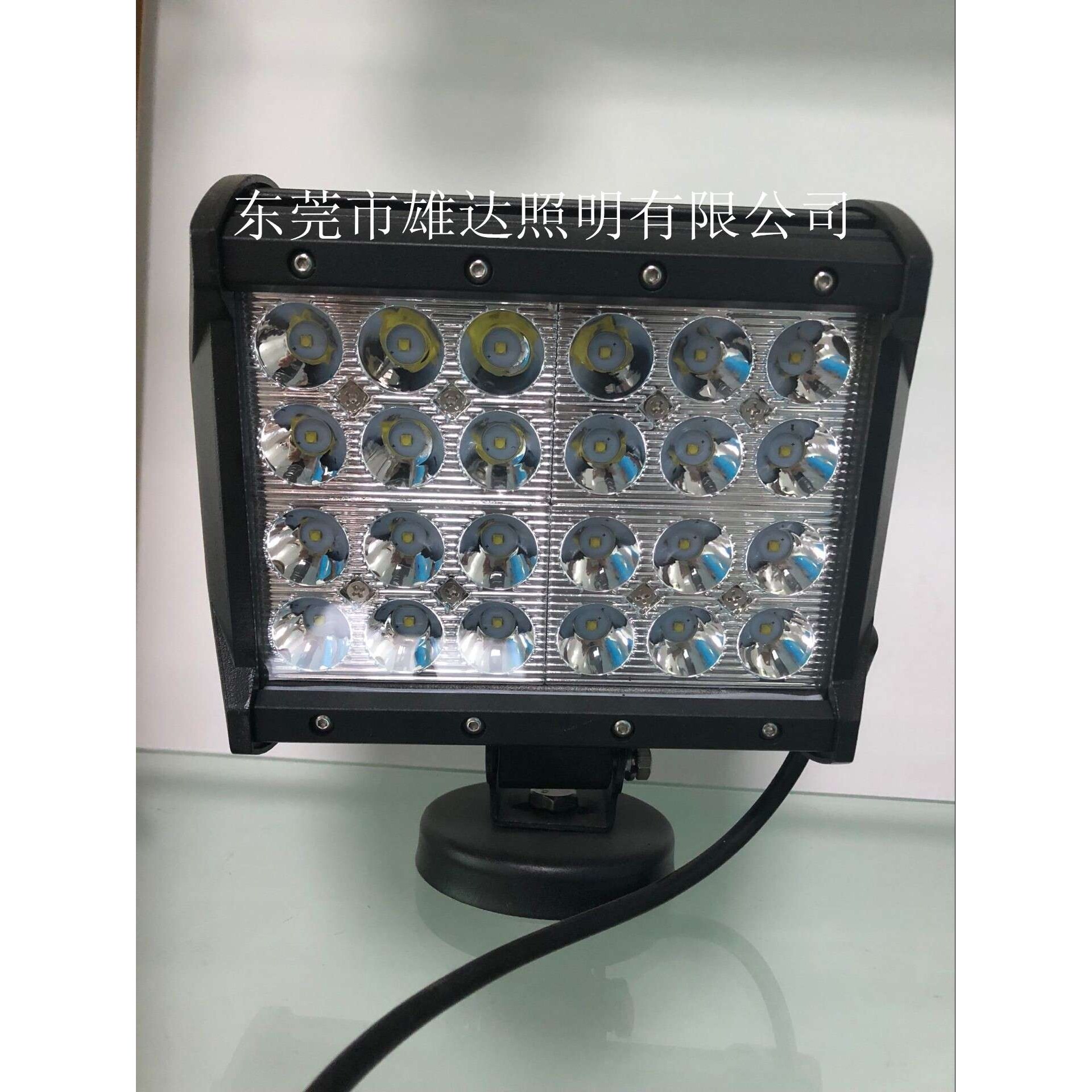 72W四排LED长条灯 四排越野车顶长条射灯改装超亮LED聚光