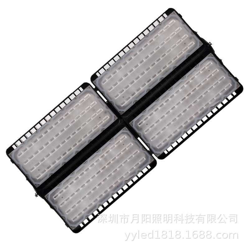 led投光灯外壳套件 户外灯具外壳800w投光灯外壳 防水led灯配件