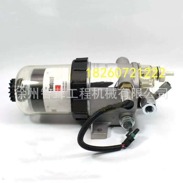 福格勒1900-3 2100-3摊铺机油水分离器 粗柴滤 电加热柴油滤芯