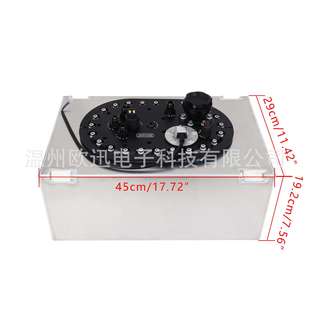 20L Aluminium Fuel Surge Cell Tank with Sensor Foam 5 Gallon