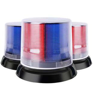 汽车安全警示灯高亮爆闪磁吸车载顶灯公路运输应急交通示警信号灯