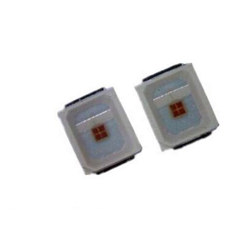 2835灯珠0.2w黄光led灯芯贴片2835led灯珠6-8流明晶元芯片金线