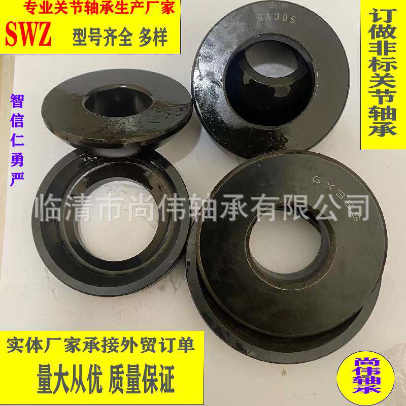 推力关节轴承GX100T 120 140 160 180 200 300出口代号GE120AW