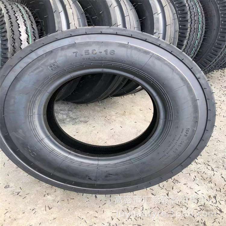 鲁飞 7.50-16 光面压路机轮胎 工程机械轮胎 7.50-16