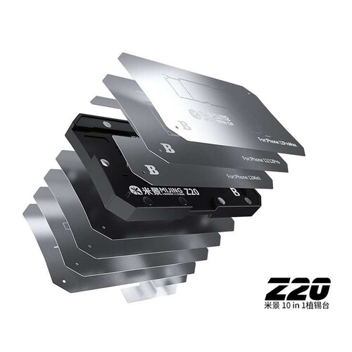 米景10合1植锡台Z20萍果1212pro12promax12mini X 11/10in1中层植