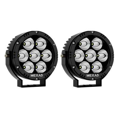 R7MAX 7珠单光摩托机车射灯 4.5寸140W 高亮远射智能温控