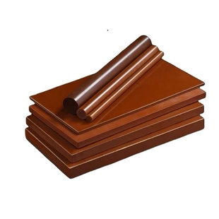 PI棒聚酰亚胺板零件热固型绝缘耐高温耐磨工程塑料厂家棕褐色PI板