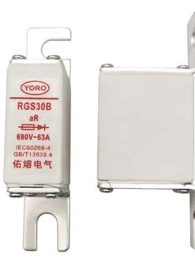 快熔熔断器RGS30B 690V 160A 125A 100A 80A 85A 75A 63A保险丝管