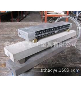 50-550mmB型-1镁铝平直度检测桥板 配合水平仪反射镜座测量直线度