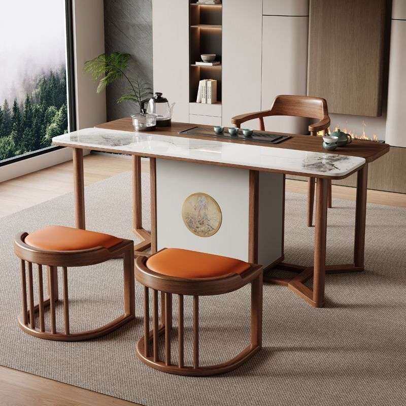 新款中式实木茶桌椅组合现代简约轻奢客厅小户型功夫一体茶几茶台,鲜花速递/花卉仿真/绿植园艺,割草机/草坪机,淘宝优惠券,粉丝福利购,淘宝优惠卷