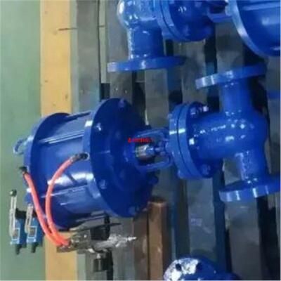 铸钢明杆25C-闸阀气动Z641H法兰DN500