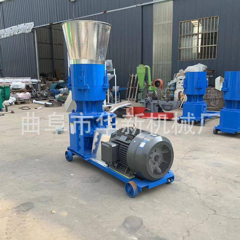 青草玉米颗粒饲料机猪鸡鱼颗粒饲料机小型家禽养殖颗粒饲料机