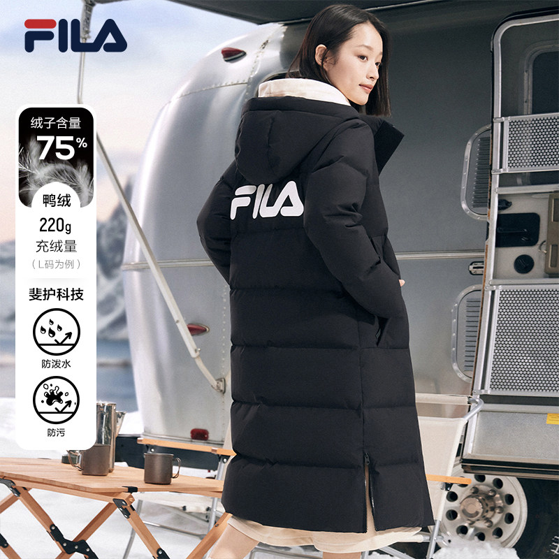 FILA斐乐女士运动长款外套