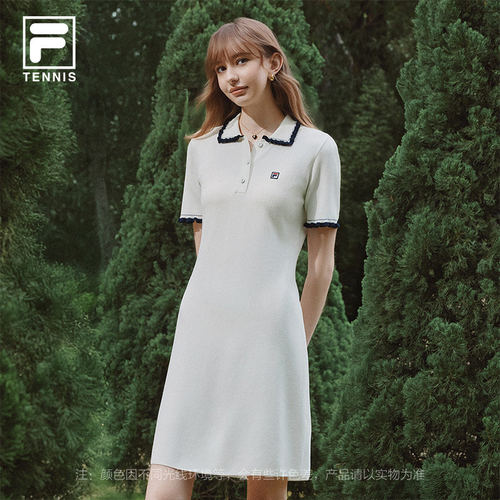 FILA斐乐女子编织连衣裙