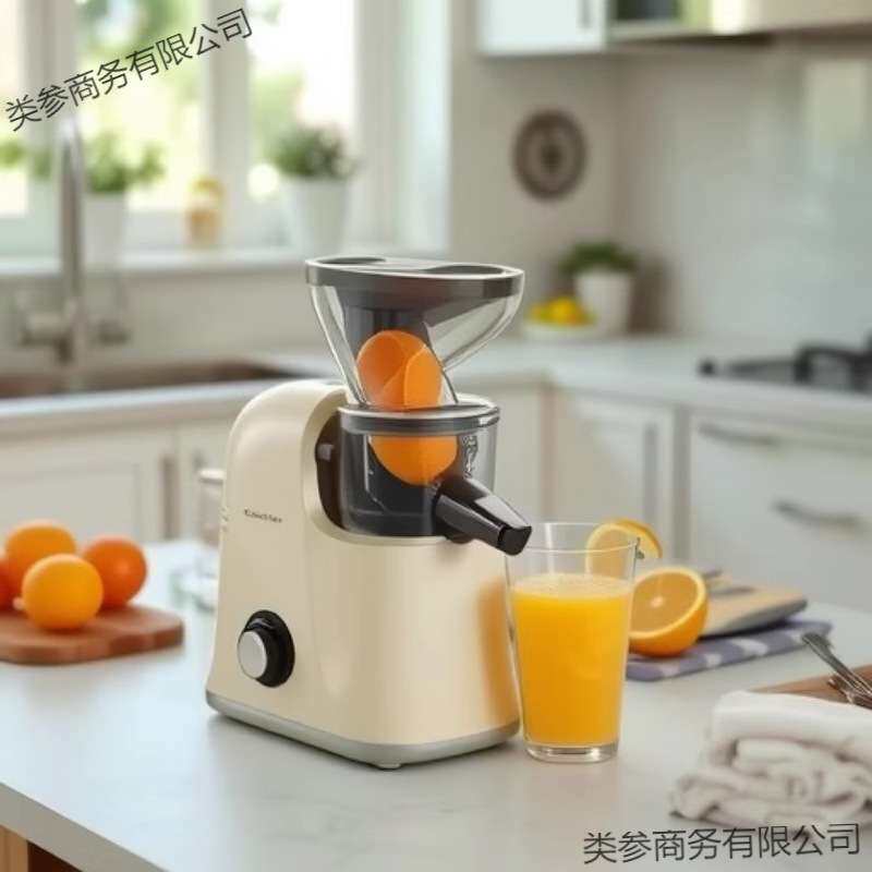 低速原汁机榨汁机汁渣分离家用果蔬西芹小型自动慢磨机灰