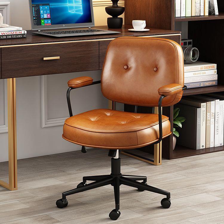 椅子靠背电脑椅家用久坐舒服书房书桌椅高颜值带扶手旋转逍