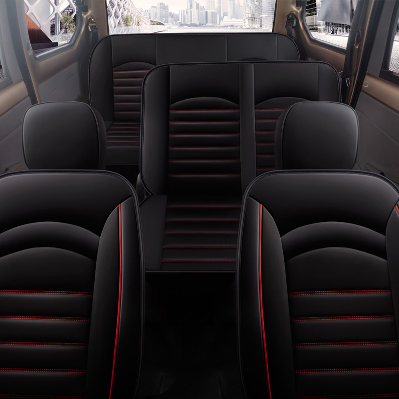 五菱宏光V座套全包围荣光S金牛星七座专用长安之星3/7Y/9四季垫皮