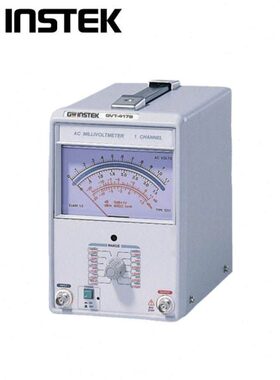 固纬 指针式交流毫伏表GVT-417B/GVT-427B 电压表测试仪 频率1MHZ