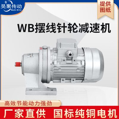 WB120行星摆线针轮减速机WB120-LD减速箱WB120-WD微型摆线减速器