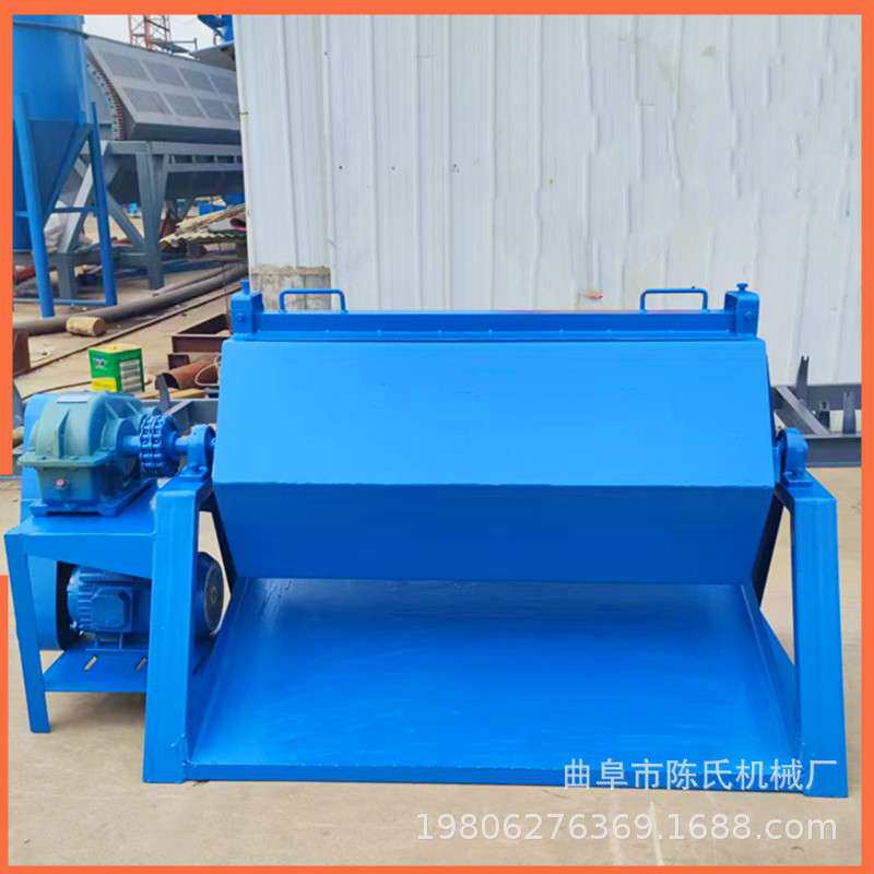 旧零件翻新六角滚筒抛光机 钢件去油锈干磨机 火烧铁大型研磨机