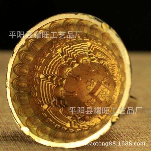 半手工 纯铜塔模具擦擦 擦什贡 万塔模具 法器