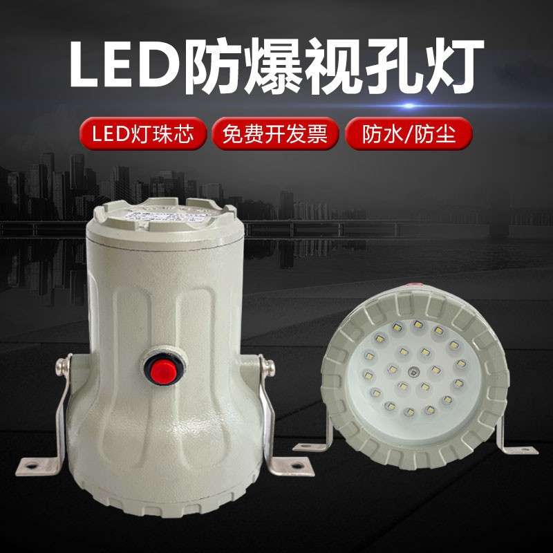 LED防爆视孔灯BSD反应釜视镜灯法轮盘内视射灯密闭容器探照灯