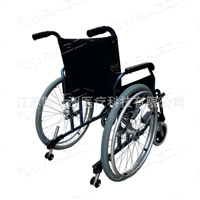 现货养老手动轮椅 加固型铝合金超轻老年人出行代步折叠护理轮椅