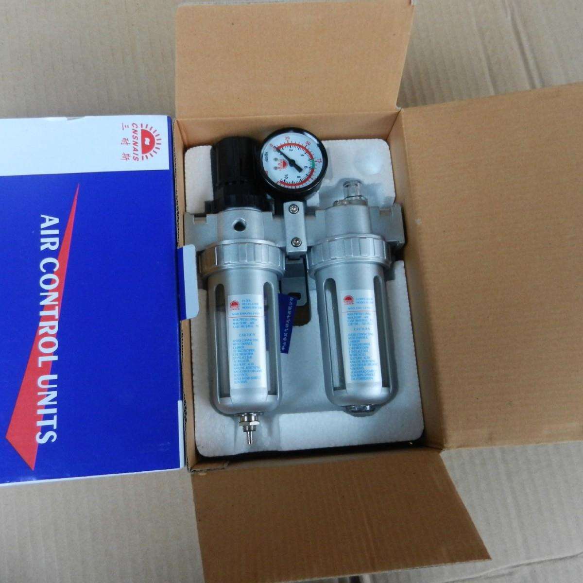 二联件过滤器SFC200 SFC300 SFC400 SFR200 300山耐斯型气源处理