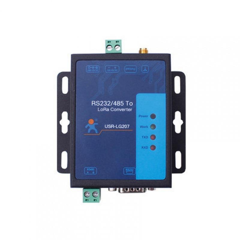 lora无线数传电台点对点通讯协议远距离8000米lora数传终端LG207