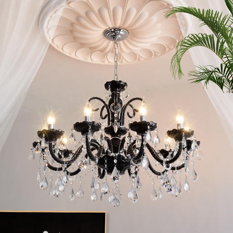 法式客厅吊灯现代简约设计师创意轻奢感大气极简卧室餐厅吊灯灯具