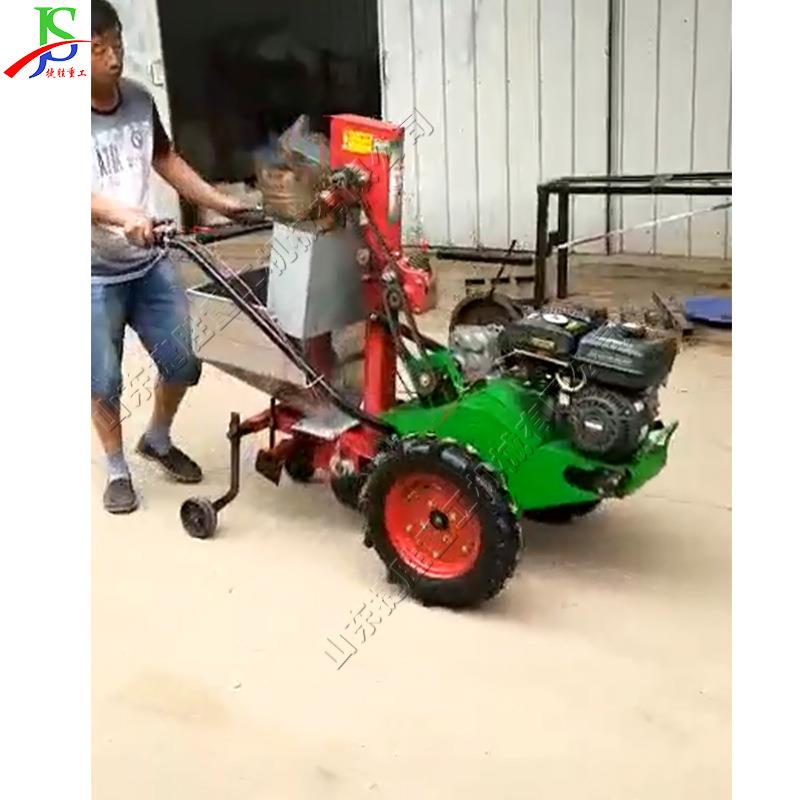 手推型马铃薯种植机 大棚果园田园打沟机 山区丘陵土豆播种机