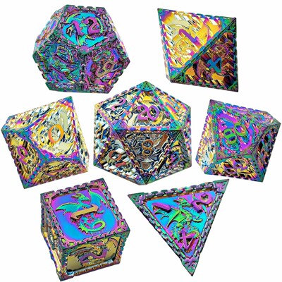 骰子龙与地下城桌游20面骰子