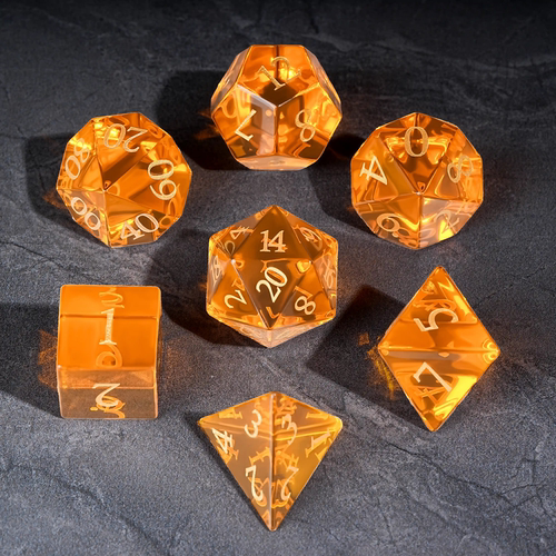 多面水晶宝石dice克苏鲁跑团桌游