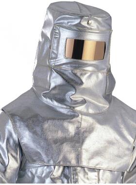 代尔塔402019镀铝连体隔热头罩不含面屏表面附有镀铝反光薄膜