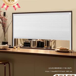 出餐口挡板传菜口帘出菜口外卖窗口推拉窗饭馆饭店挡风帘子厨房