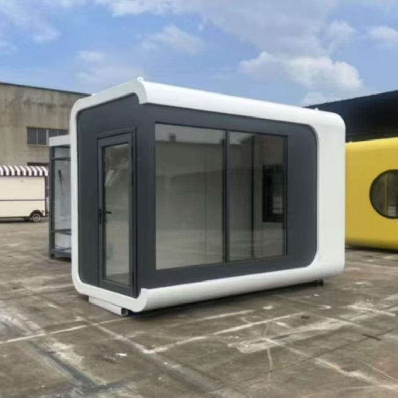 户外苹果舱移动景观房屋景区露营地临建办公室户外移动咖啡厅