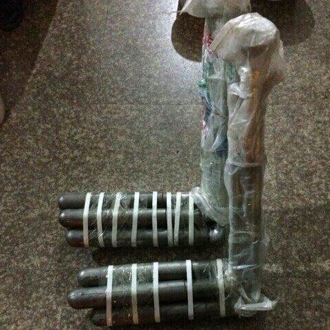 压铸机配件 冷室石墨坩锅测温棒 发热套探温针 化铝L型熔炉热电偶